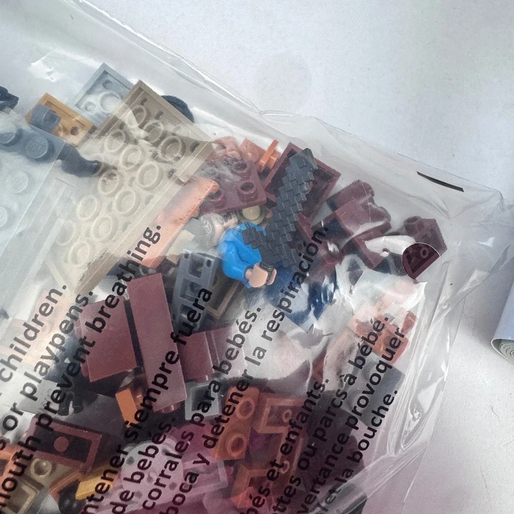 Lego Minecraft Woodland Manison Figting Ring 21272 Near Complete